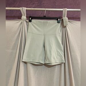 TNA High Waist Green Shorts